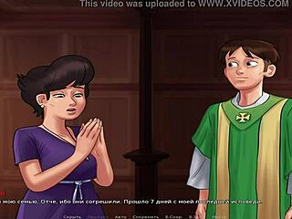 i think the mature woman is bout to give her husband sumthin special in summertime saga e2 34