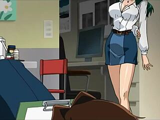 I’m Groping My Boobs While Watching Hot Hentai