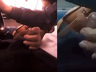 just chilling with a blowjob in the car. never thought it'd be this wild with mbbg!