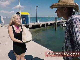 Brazil girl domination big-breasted blondie cutie cristi ann is on