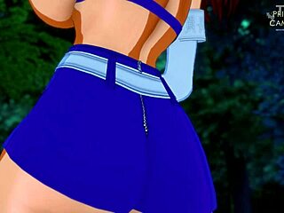 Starfire Spied Masturbating on Mission