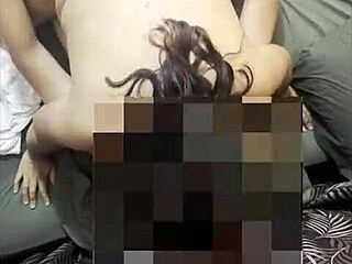 mexican cleaning lady has two orgasms in hot sex