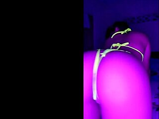 Latina tries new outfits showing ass