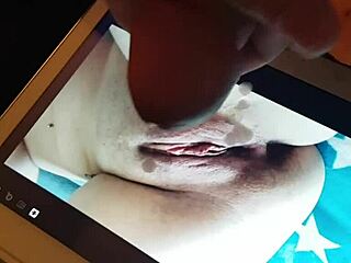 A hot tribute for Jenny with cumshot