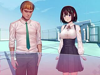 Schoolgirl Performs Blowjob and Masturbation in Hgame