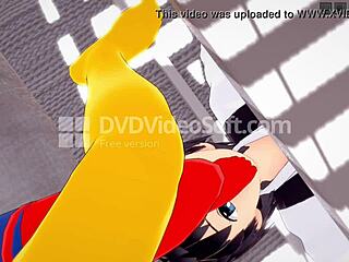 Intense Hentai Fetish: Heroes Lick Feet in That's What Heroes Do Episode 1 Adventure