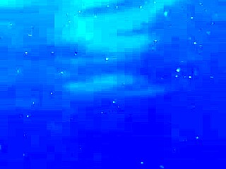 Petite brazilian swims naked in pool with small tits