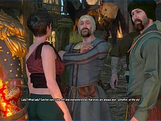 Witcher 3-inspired cowgirl ride with English subtitles