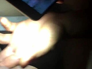 feeling horny and exploring self-pleasure with fingers