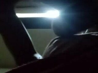 Hot young girl in couple scene