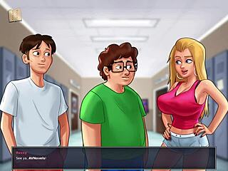 Emotional journey in Summertime Saga