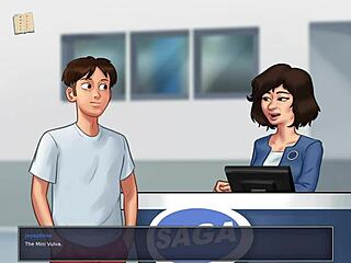 Monster cock in a summertime saga PC gameplay video