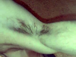 intense view of my girl squirting while bent over in doggystyle