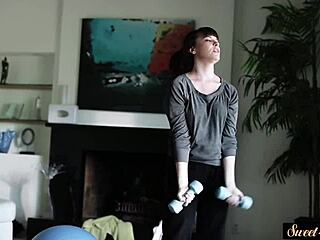 Classy Teen Beauty Sucks Cock and Fucks.