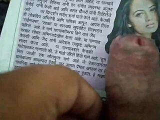 Ketki receives a detailed tribute focusing on her pussy, highlighting every curve and intimate detail in a sensual exploration.