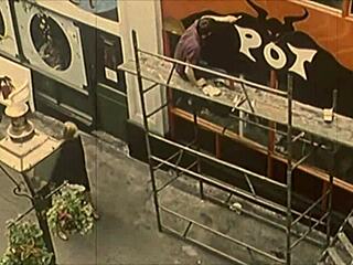 Vintage Bizarre Threesome with Masked Hairy Group in Retro Action. What's Their Secret?