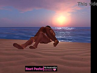 she rode her horse into the sunset in this cartoon adventure