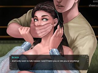 She screams for help intensely