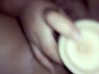 chubby mexican wife masturbates in her private moment