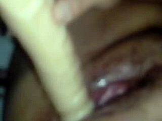 chubby mexican wife masturbates in her private moment