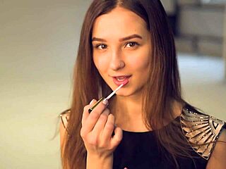 milana goes through a casting interview, showing off her pussy