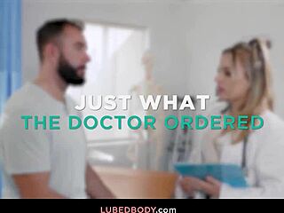 A thrilling encounter with a sexy doctor - Anna Claire's intense pounding session