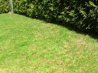 German chick's wet pussy waits for big cock