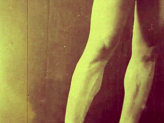 Vintage very rare bisexual porn with hairy interracial scenes