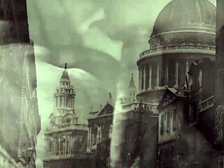 Vintage interracial encounter between chocolate and ginger in retro setting.