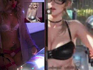 Manic Sabrina explores bizarre pinball fetish in unique way