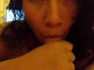 Latina goddess gives amazing head!