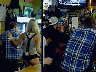 Blonde Femdom In Fetish Comedy Show