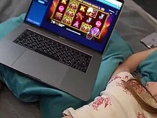 I was fucking my sister while she was messing with the computer, nerdy fun