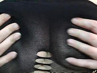 Hey guys, Kyra Hellfire is here with her natural big boobs for a joi countdown