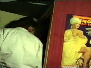 i joined the sex shop orgy with the french slut getting anal fucked