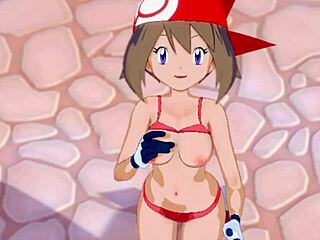 may haruka congratulates you for being a good trainer in the game