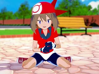 may haruka congratulates you for being a good trainer in the game