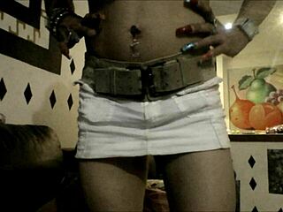 Imi the trans lady gets up to some solo mischief