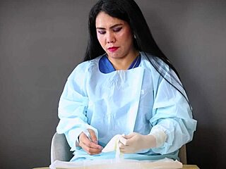 Medical Latex Gloves Fetish