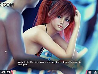 Amateur teen takes on her first anal sex scene