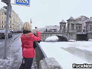 i fucked hot blonde with glasses hard.