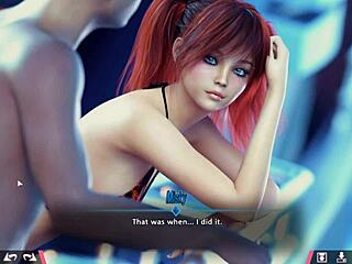 Amateur teen takes on her first anal sex scene