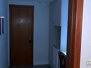 Blonde Babe Almost Arrested By Big Cock Guy