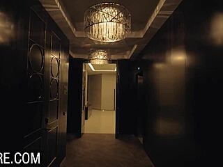 Gorgeous Brunette Enjoys Intimate Moment With Husband