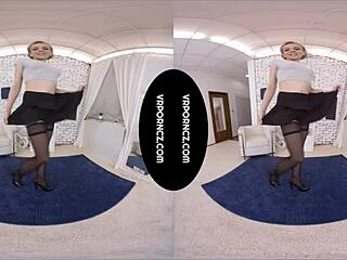 Fantastic encounter with an attractive redheaded woman