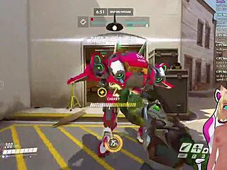 vtuber lewdneko spanked in overwatch