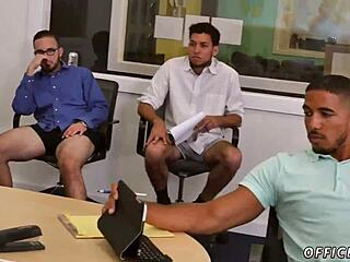 Young gay boys having fun on pantsless Friday