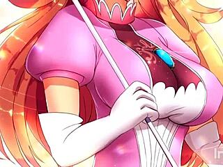 Princess peach gives jerk off instructions in joi session