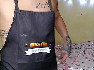 Young Teen Solo Boy Strokes His Pink Dick