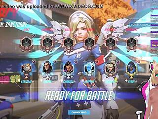 vtuber lewdneko spanked in overwatch